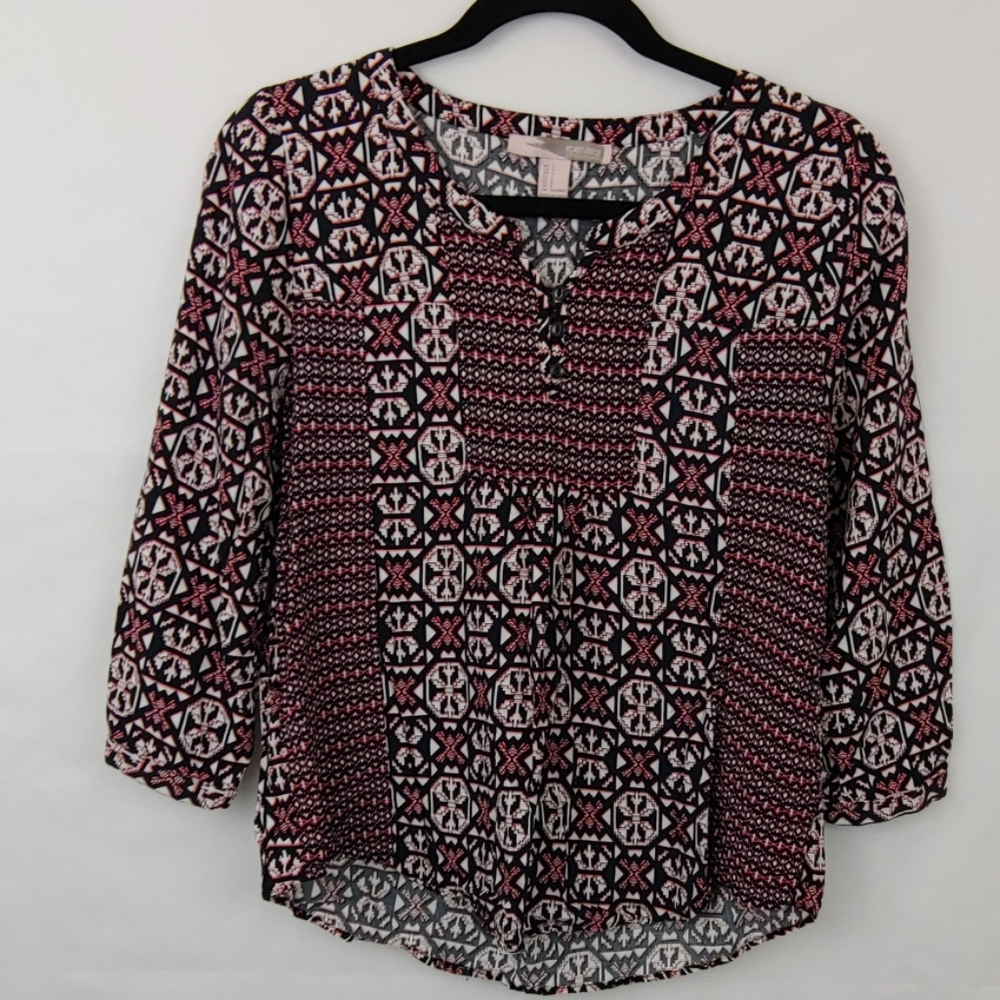 Forever21 Contemporary 3/4 Sleeves Size Small